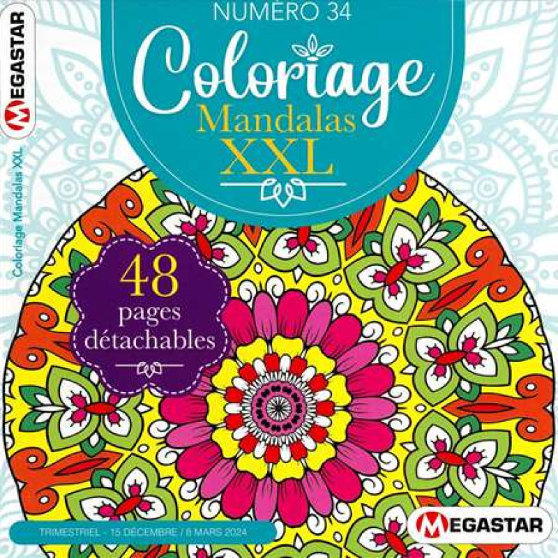 COLORIAGE MANDALAS XXL 