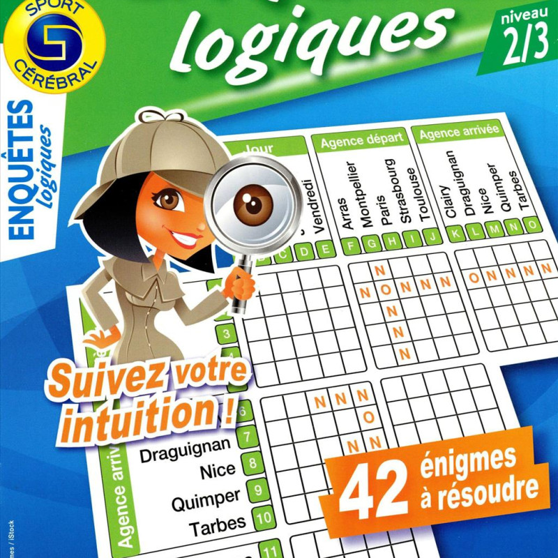 ENQUETES LOGIQUES NIVEAU 2/3 