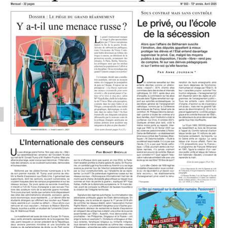 LE MONDE DIPLOMATIQUE 