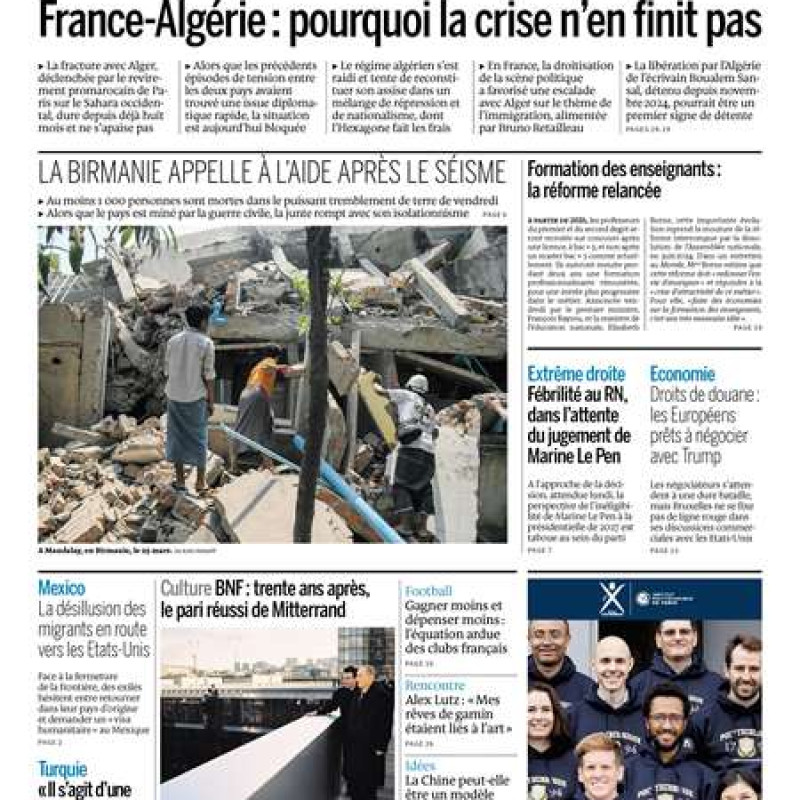 LE MONDE WEEK-END 