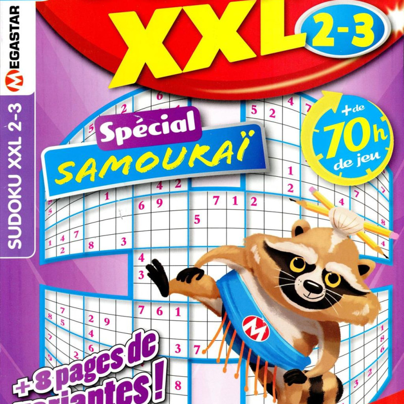 SUDOKU XXL NIVEAU 2-3 